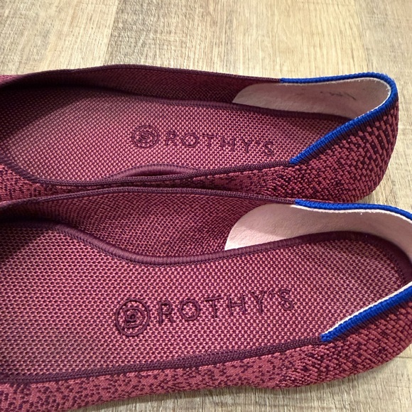 Rothy's Women's Rothy’s fig python point Flats size 9.5 - Picture 4 of 7